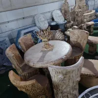 میز صندلی تنه درختی نیمکت آبنما باربیکیو حوض گلدان|مصالح و تجهیزات ساختمان|تهران, شهرک دانشگاه|دیوار