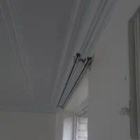نصاب میل پرده ریل پرده ساده چوب پرده لوازم نصب|پرده، رانر، رومیزی|تهران, مولوی|دیوار