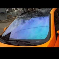 خدمات برچسب سقف،شیشه دودیuv ،آنتی یووی،،سلفون چراغ
