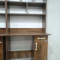 میز تحریر کتابخانه دار ساده و شیک|میز تحریر و کامپیوتر|کاشان, |دیوار