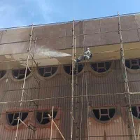 شستشوی نما، رنگ آمیزی، پیچ و رول پلاک سنگ نما،|خدمات نظافت|تهران, پاسداران|دیوار