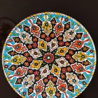 بشقاب دیوار کوب میناکاری|صنایع دستی و سایر لوازم تزئینی|تهران, افسریه|دیوار
