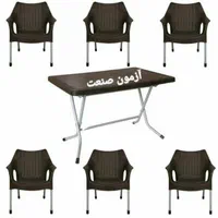 میز پلاستیکی صندلی پلاستیکی آزمون صنعت|دفتر کار|محمدشهر, |دیوار