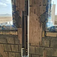 پنچ عدد چوب پرده عمودی فلزی