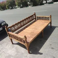 تخت سنتی تخت چوبی جلیس|مبلمان خانگی و میز عسلی|کرج, حصارک بالا|دیوار