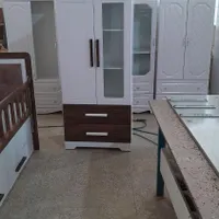 سرویس کامل چوبی سیسمونی نوزاد|اسباب و اثاث بچه|اردبیل, |دیوار