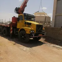 جرثقیل یدک کش چرخگیر. بیل مکانیکی. کمپرسی ولیعصر|خدمات حمل و نقل|بم, |دیوار