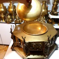 منقل سماوری پیمان برنجی زغالی گازی سماور ذغالی|صنایع دستی و سایر لوازم تزئینی|تهران, بازار|دیوار