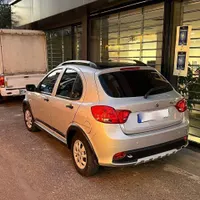 کوییک R1402 نقراه ای سقف مشکی|خودرو سواری و وانت|رشت, رشتیان|دیوار