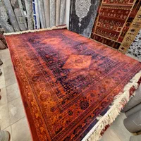 فرش۶ متری خشتی سنتی رنگ لاکی ۷۰۰ شونه|فرش|مشهد, امیر|دیوار