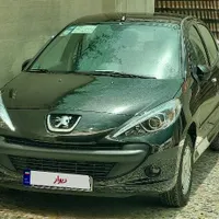 207 اتوماتیک ارتقایافته صفر 1404 مشکی سقف فلز
