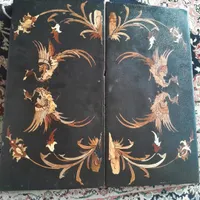 تخته نرد معرق تمام چوب