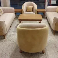 مُبل راحتی کرم رنگ/بدون پیش پرداخت/دم قسط|مبلمان خانگی و میز عسلی|همدان, |دیوار