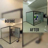 نصب نصاب برچسب کابینت شیشه ماتکن کاشی استیکر مشجر