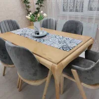 میزنهارخوری مدل سبدی چوبی|میز و صندلی غذاخوری|تهران, شهید رجایی|دیوار