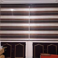 فروشگاه تخصصی پرده زبرا ساده شاین پلیسه وپتینه ای|پرده، رانر، رومیزی|قم, باجک دو|دیوار