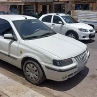 سمند ef7 بنزینی سفید مدل 93