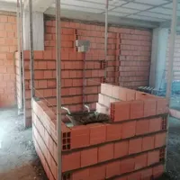 بنای آجر چینی وبلوک چینی و هبلکس