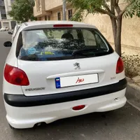۲۰۶ مدل۹۷ تیپ۲ تک برگ سند|خودرو سواری و وانت|مشهد, دانشجو|دیوار