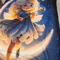 روتختی چاپی دخترانه فانتزی عروسکی با ضمانت شستشو|سرویس روتختی|مشهد, الهیه|دیوار