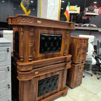 ست میز صندل مدیریت اداری وکیوم|مبلمان اداری|ماکو, |دیوار