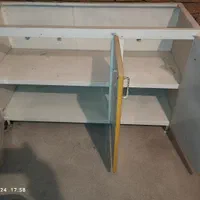 کابینت فلزی همراه صفحه سنگی+ گاز رومیزی قابل حمل|اجاق گاز و لوازم برقی پخت‌وپز|هشتگرد, شهرک مهستان ۱|دیوار