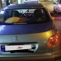206 sd v1 بیرنگ بدون نقطه  بیمه تا ۹ ماه