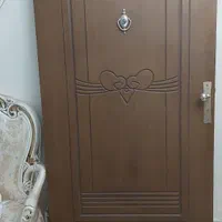 درب چوبی ورودی دست دوم بدون چارچوب|مصالح و تجهیزات ساختمان|تهران, سبلان (لشگر)|دیوار