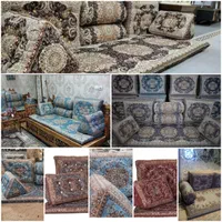 ست پشتی شاه نشین دو رو ترمه یزدی|پشتی|مشهد, وکیل‌آباد|دیوار