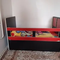 کمد و تخت کودک همراه تشک|تخت و سرویس خواب|مراغه, |دیوار