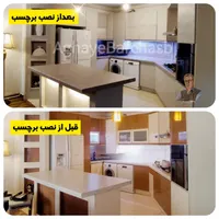 روکش چسبدار کاشی حمام سرویس برچسب کابینت|مصالح و تجهیزات ساختمان|تبریز, |دیوار