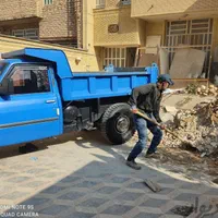 ناخاله ( ناخاله )با کارگر  و مصالح ساختمانی|خدمات حمل و نقل|شیراز, پانصد دستگاه ارتش|دیوار
