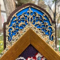 تندیس قطعه ای از فرش های متبرک امام رضا ع|مجسمه، تندیس، ماکت|تهران, بهارستان|دیوار