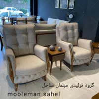 مبل باکیفیت باقیمت واقعی مدل نگین 8نفره شرکتی|مبلمان خانگی و میز عسلی|نظرآباد, |دیوار