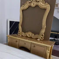 سرویس خواب تخت دونفره سلطنتی مدل روشا باهدیه|تخت و سرویس خواب|مشهد, عباس‌آباد|دیوار