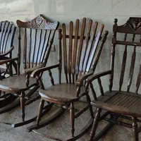 صندلی راک چوبی|صندلی و نیمکت|آفتاب, |دیوار