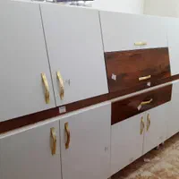 پک ۶ متری کابینت حاضری سفید|مصالح و تجهیزات ساختمان|مشهد, گلشور|دیوار
