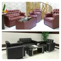 / نیم ست مبلمان ۴ نفره شرکتی نیلپر دفترکار چستر/|دفتر کار|بوشهر, |دیوار