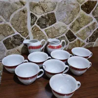 سرویس چایی خوری زرین|ظروف سرو و پذیرایی|اصفهان, خلجا|دیوار