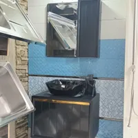 روشویی صفحه ای مشکی ام تی