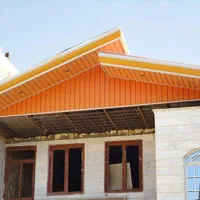 نصب شیروانی ایرانیت اردواز ورق سایبان