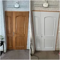 نصب تخصصی الکور برچسب کابینت شیشه مات کن خودچسب|خدمات پیشه و مهارت|اصفهان, نقش جهان|دیوار