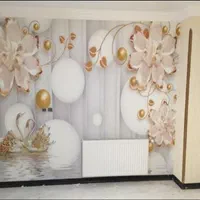 خدمات کاغذدیواری رنگکاری نقاشی ساختمان،پوستر،pvc|خدمات پیشه و مهارت|قم, قلعه یزدیها|دیوار