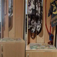 فروش تخت و کتابخانه و جالباسی|تخت و سرویس خواب|رشت, شهرک قدس|دیوار