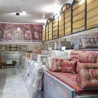 ست پشتی شاه نشین دو رو ترمه یزدی|پشتی|مشهد, وکیل‌آباد|دیوار