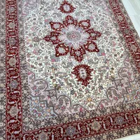 فرش۳متری هریس تبریز گل ابریشم ۵۰رج اقتصادی وشرایطی|فرش|تهران, دریاچه شهدای خلیج فارس|دیوار