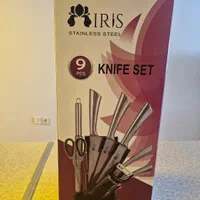 سرویس چاقو آشپزخانه ۹ پارچه ایریس IRIS