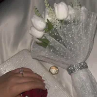 دسته گل عروس لاله لمسی وارداتی|گل مصنوعی|تهران, نازی‌آباد|دیوار
