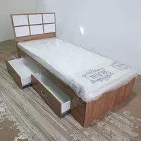 تخت یکنفره (با دو کشاب ) فروش اقساطی|تخت و سرویس خواب|اصفهان, طاحونه|دیوار