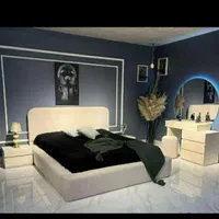 سرویس خواب کارلینو دو و تک نفره نگین ۲۰|تخت و سرویس خواب|مشکین‌دشت, |دیوار